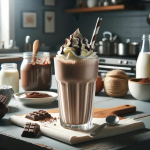 Receita de Milk Shake de Chocolate